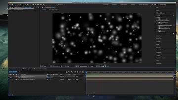 After Effects Tutorials: How to slow down the particles in after effects.