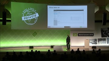 Incorporating Alexa Voice Recognition into your Qt Application by Roland Krause, ICS @QtWS18