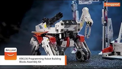 K96136 3in1 Model Programming Robot Assembly Building Blocks - Shop on Banggood
