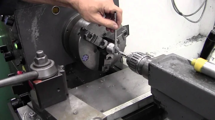 Power Tapping on Lathe