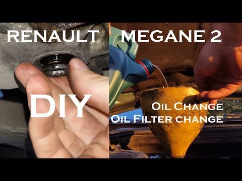 renault-megane-2-engine-oil-filter-and-oil-change-diy