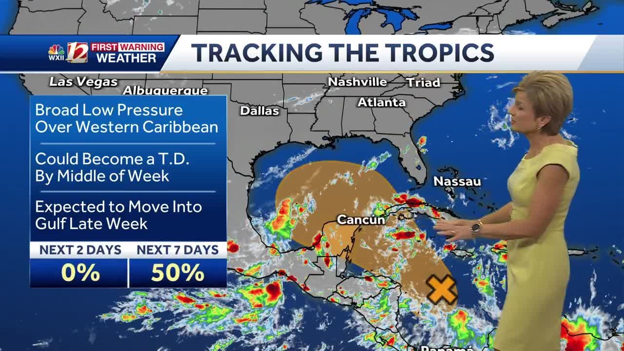 WATCH: Tracking the tropics again for late week - YouTube