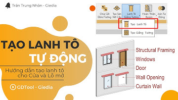 TẠO LANH TÔ TỰ ĐỘNG TRONG REVIT