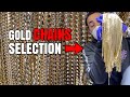 PRICING The BESTSELLERS GOLD CHAINS : Miami Cuban,Mariner, Franco, Gucci, Links ! All Lengths !