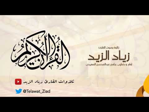 ليلة 9 رمضان 38 ليس لهم من دونه ولي ولا شفيع الأنعام زياد الزيد