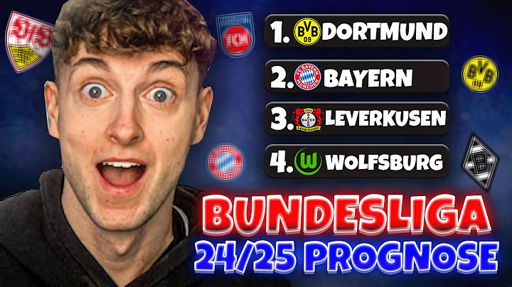 MEINE PROGNOSE FÜR DIE BUNDESLIGA SAISON 2024/2025!🏆🔥