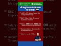 Hiring female Nurses for Dubai | DHA passed Nurses contact us |