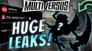 Multiversus LEAKED Characters REVEALED! New Maps & Surprises!