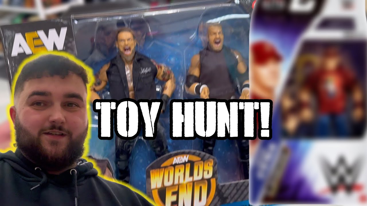 Я НАШЕЛ НЕСКОЛЬКО НОВЫХ ФИГУРОК РЕСТЛИНГА В ДИКОЙ ПРИРОДЕ!!! ГРАНДИОЗНАЯ ОХОТА ЗА ИГРУШКАМИ!