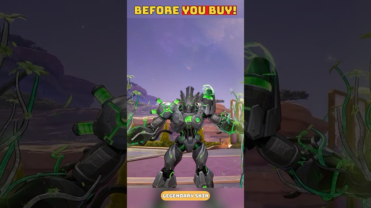 Groot Mecha-Flora Skin Showcase - Marvel Rivals | Before You Buy