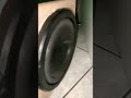 Hertz ES 200.5 flexing on hardcore #hertz #8inch #subwoofer