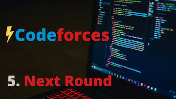 Next Round Problem | Codeforces Easy Problems