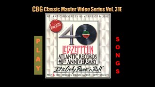 Led Zeppelin MSG, NY  5 14 88 CBG Prod  Pro Aud mix