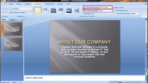 How to Make a Simple Presentation using Microsoft Office Powerpoint 2007 Part 2-2