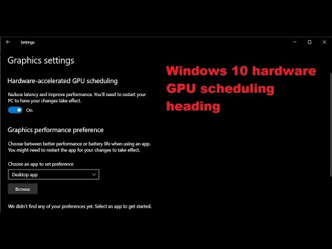 Тест Аппаратного ускорения GPU в Windows 10 в RED DEAD REDEMPTION 2 (Hardware-accelerated GPU )