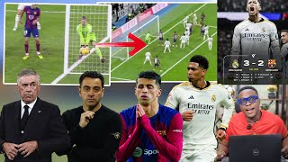 REAL MADRID 3 BARCELONA 2. BELLINGHAM SHOW, BARCA UNHAPPY ABOUT CONTROVERSIAL....DETAILS OF WHAT...