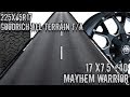 Mayhem Warrior 17x7.5 +40 BF Goodrich All-terrain T/A Tire