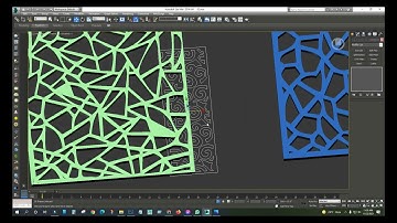 CNC MAKING VIDEO TUTORIAL || CNC PANEL MODELING BY PICTURE || 3D MAX TUTORIAL 2014