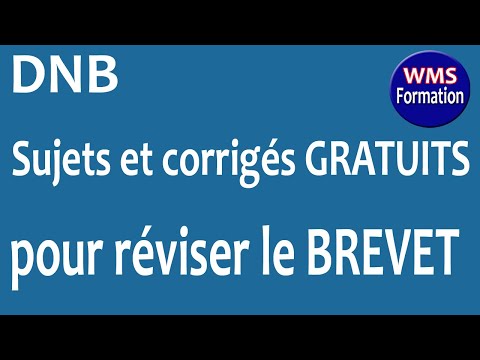 [ACTU] 2021 Les SUJETS et CORRIGÉS du BREVET GRATUITEMENT @wms_gaming