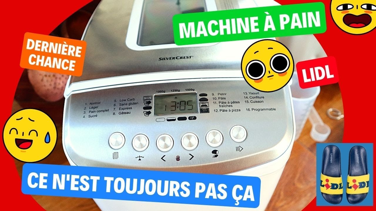 DERNIÈRE CHANCE pour la MACHINE A PAIN LIDL avec le mix Francine