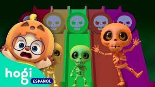 💀Las Calaveras Salen De Su Tumba💀 CHUMBALA CACHUMBALA y Más | Halloween para niños | Hogi en español