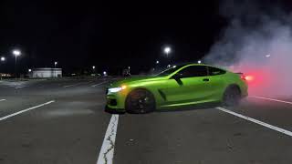Wild BMW M850i outta control #jimfinch #bmw #bmwm850i #takeover #allwheeldrive #carculture