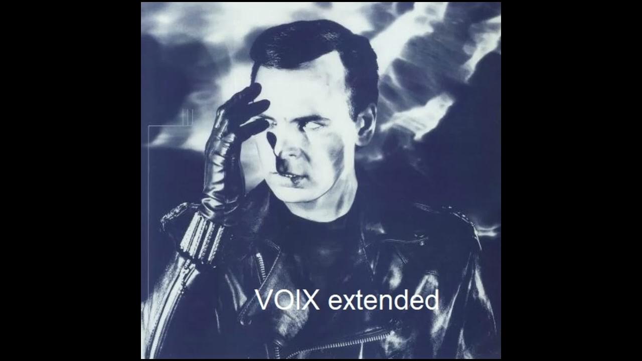 Gary Numan Voix extended M mix - YouTube