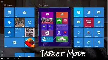 How to Enable or Disable Tablet Mode In Windows 10 Laptop | Windows 10 - Tablet Mode