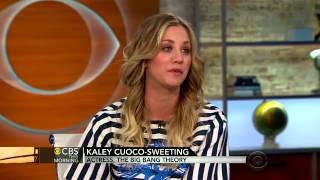 Kaley Cuoco Sweeting on CBS This Morning - February 25, 2014