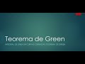 Teorema de Green