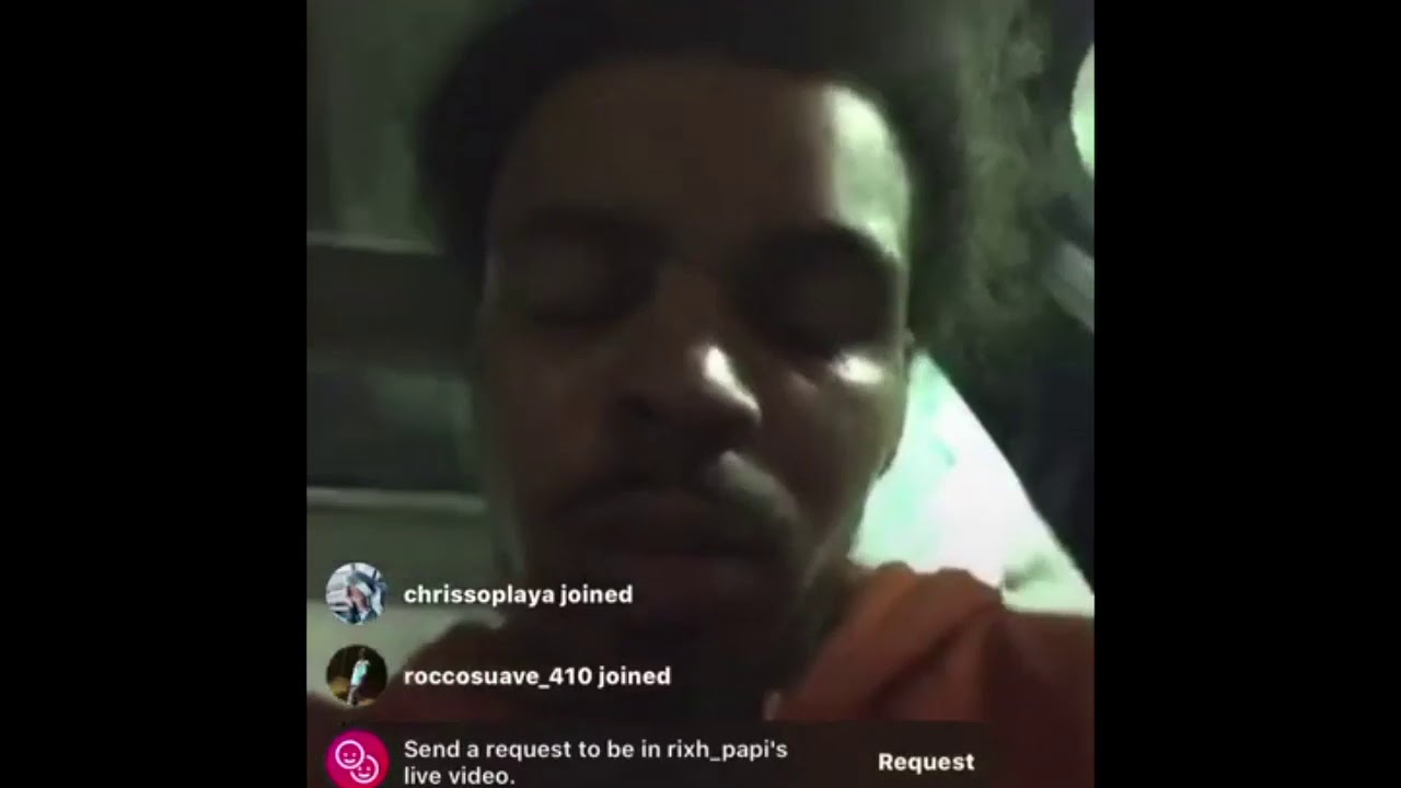 RX PAPI CRYING FOR GF | IG LIVE - YouTube