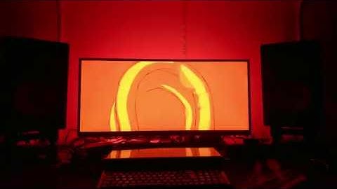 DIY Arduino Ambilight - Colorful Demo [4K]