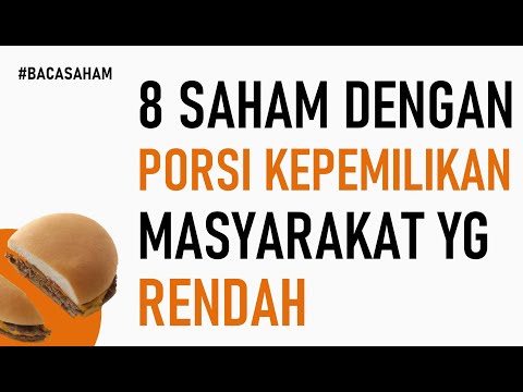 Video: Berdasarkan jumlah saham yang beredar?