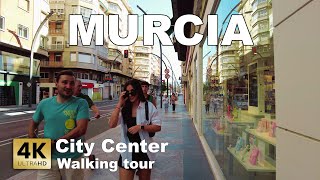 Murcia, Spain - Walking tour [4k 60 fps]