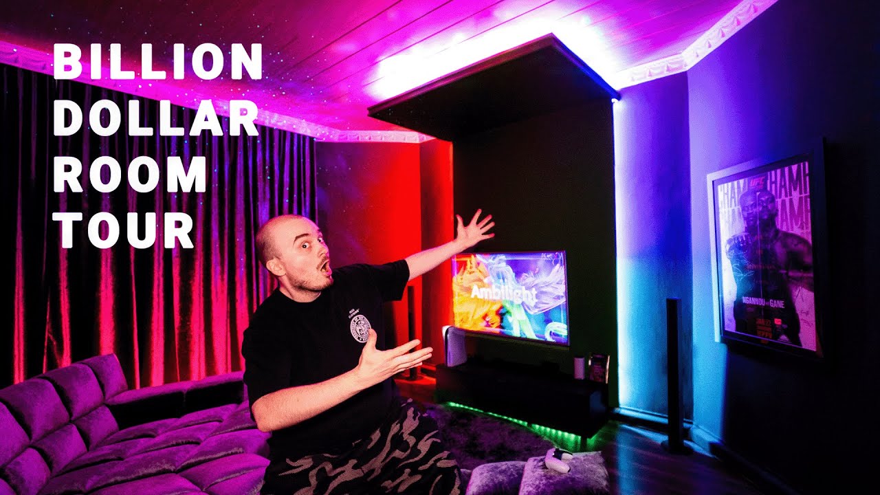 Моя ИГРОВАЯ КОМНАТА стоимостью 1,87 МИЛЛИАРДА ДОЛЛАРОВ!