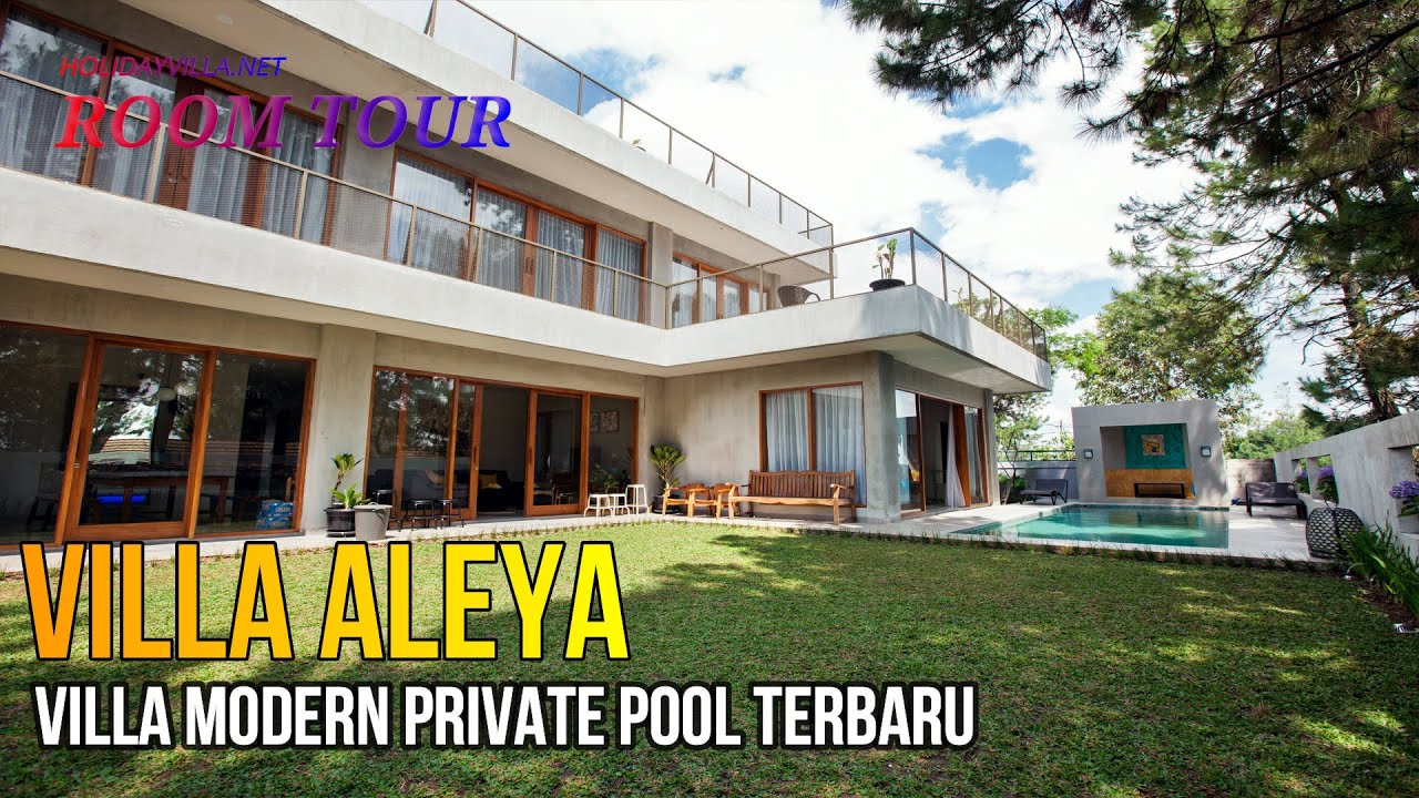 Villa Aleya Fasilitas Kolam Renang Paling Laku di Lembang