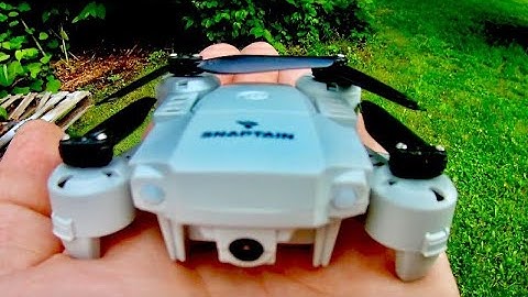 SNAPTAIN A10 Mini Drone with 720P HD Camera Foldable FPV WiFi RC Quadcopter Review