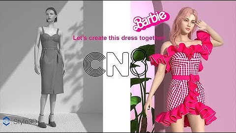 Cn8 Digital Fashion creating with Style3D / Tutorial 03 / Making the Barbie