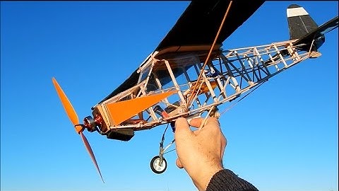 Homemade Transparent RC Airplane - Part 1