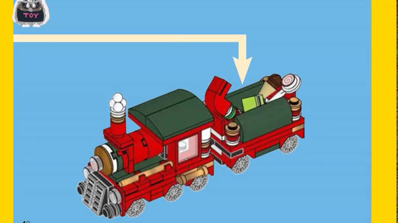 Lego 60143 Lego Christmas Train Instructions 40138 YouTube lego-60143-lego-christmas-train-instructions-40138-youtube