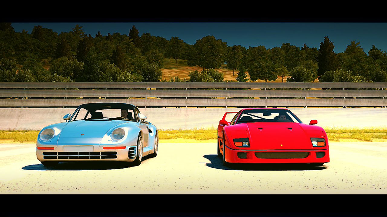 Forza Horizon 2: Porsche 959 vs Ferrari F40 Drag Race ...