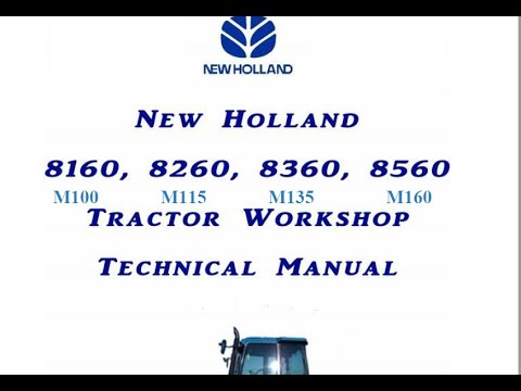 New Holland / Ford 8160 8260 8360 8560 - Workshop Manuals