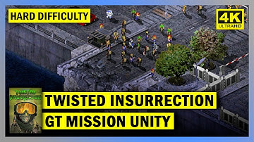 C&C TWISTED INSURRECTION - GLOBOTECH MISSION UNITY - HARD DIFFICULTY - 4K