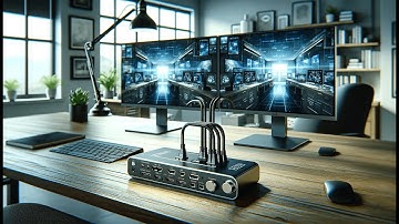 🖥️ TESmart HDMI KVM Switch 2 Monitors 2 Computers 4K@60Hz | Best Dual Monitor Switch for 2 Computers