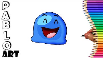 How to draw Goo from Inanimate Insanity | Learn to Draw step by step