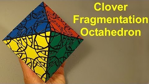 Clover Fragmentation Octahedron Puzzle Unboxing++
