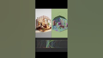 An Open Air Kitchen #3danimation #blender3d #b3d