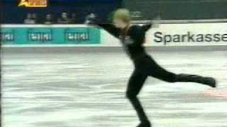 1999 Sparkassen Cup - Plushenko SP Sabre Dance & marks