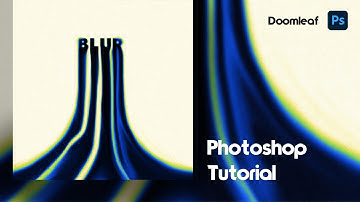 MELTING GRADIENT BLUR TEXT EFFECT - PHOTOSHOP CC TUTORIAL - 2023