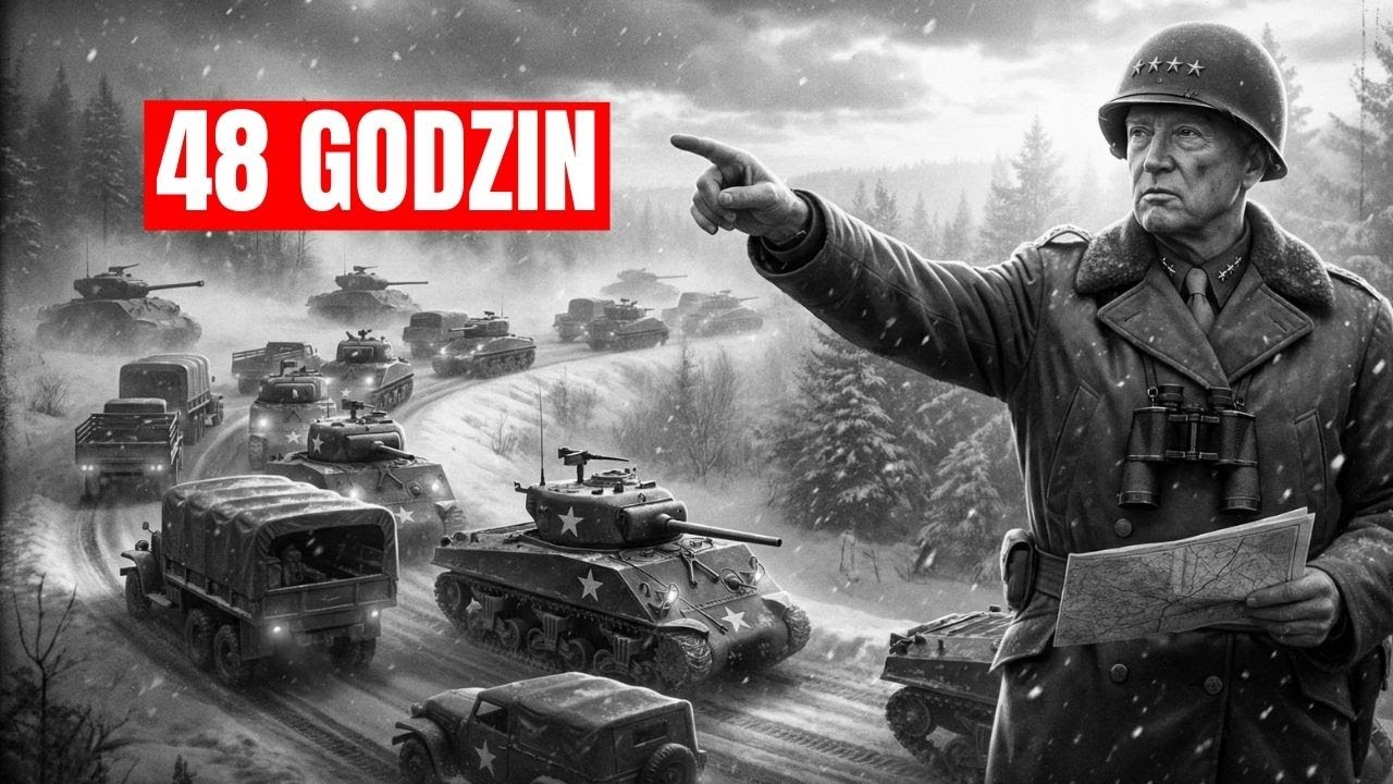 Manewr, który wydawał się niemożliwy: Jak Patton obrócił całą armię w 48 godzin pod Ardenami?